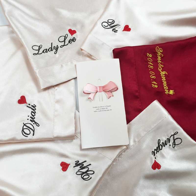 Satin Bridesmaid Robe
