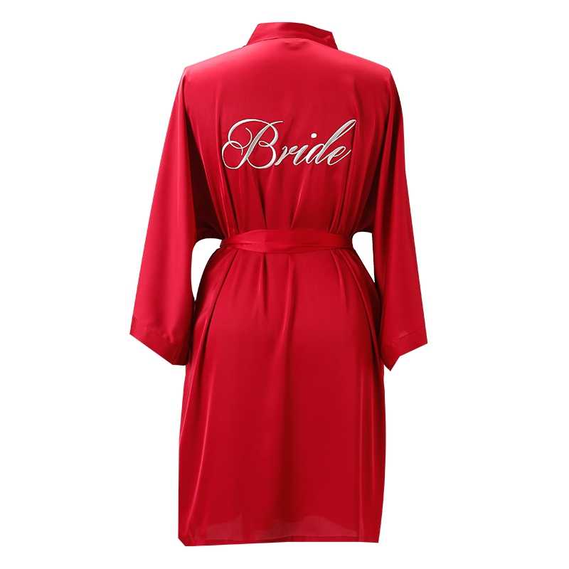 Satin Bridesmaid Robe