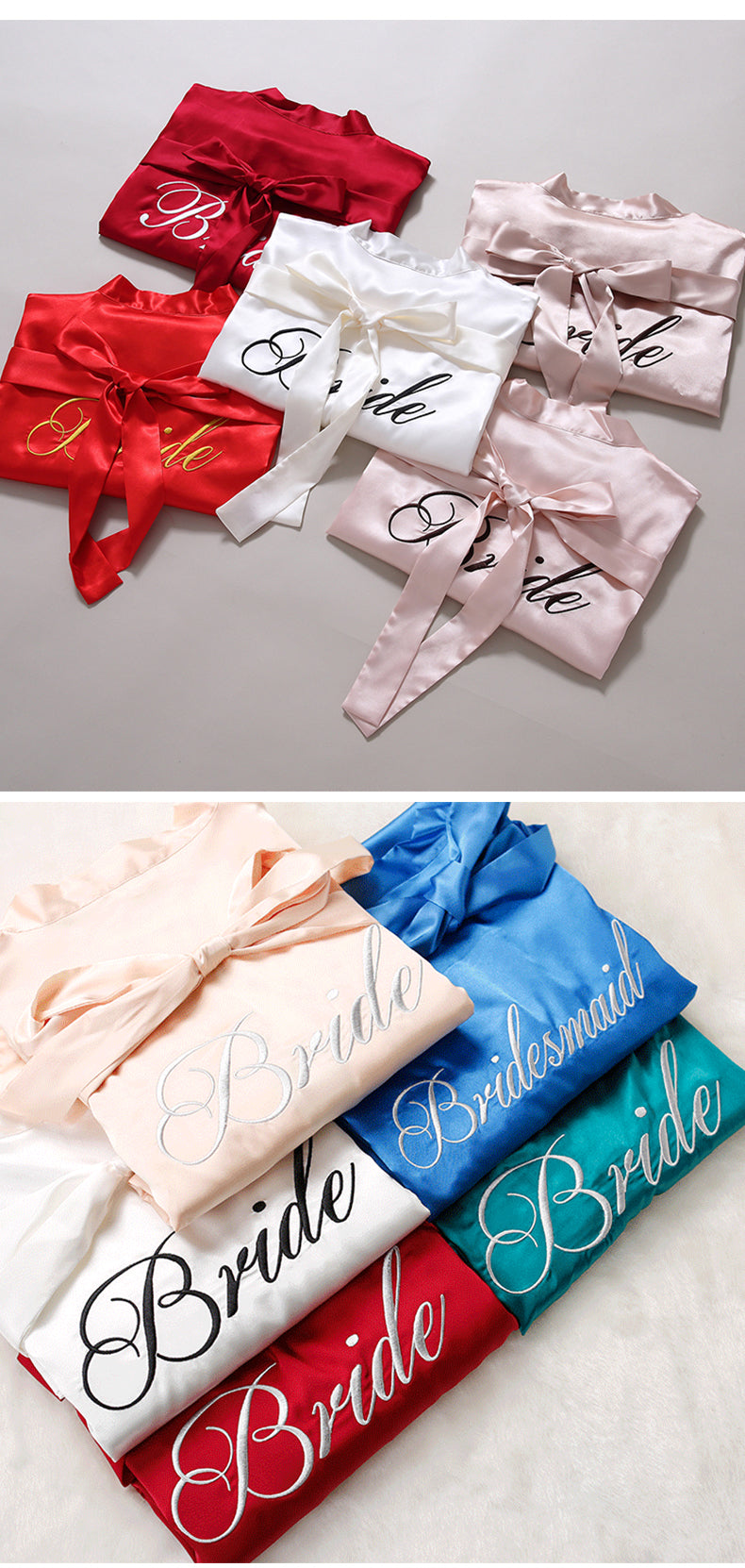 Satin Bridesmaid Robe