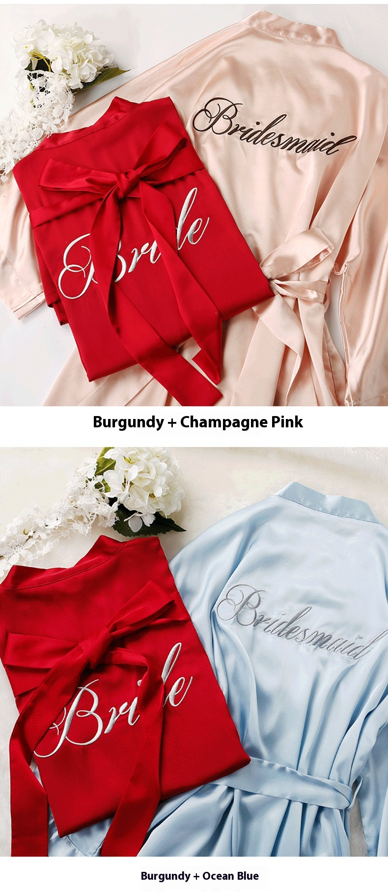Satin Bridesmaid Robe