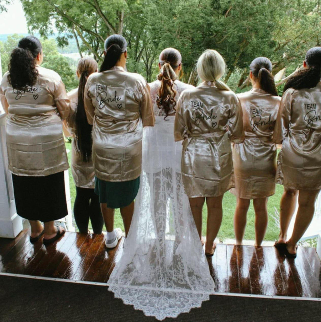 Satin Bridesmaid Robe
