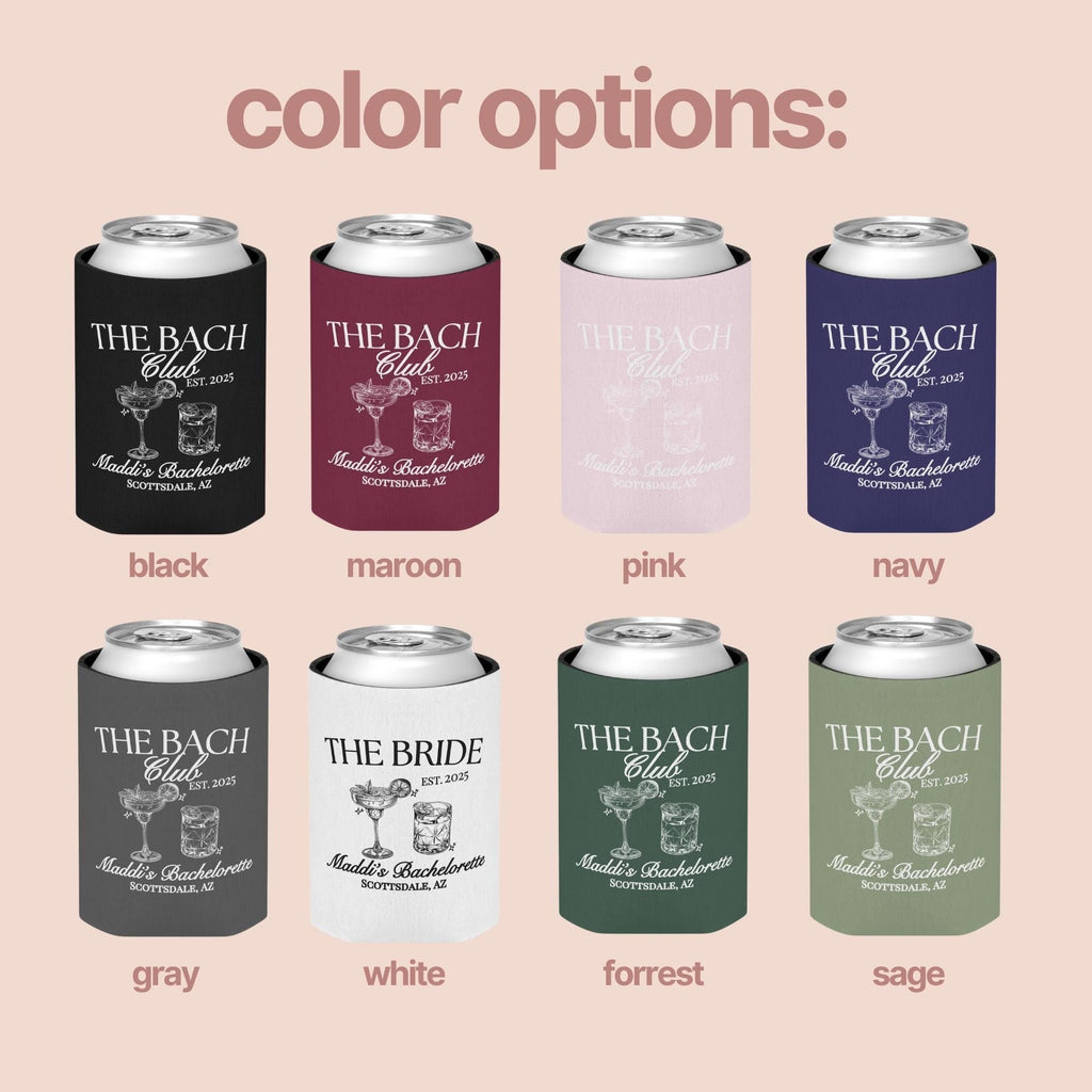 Bach Club Can Cooler