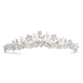 Freshwater pearl cluster tiara