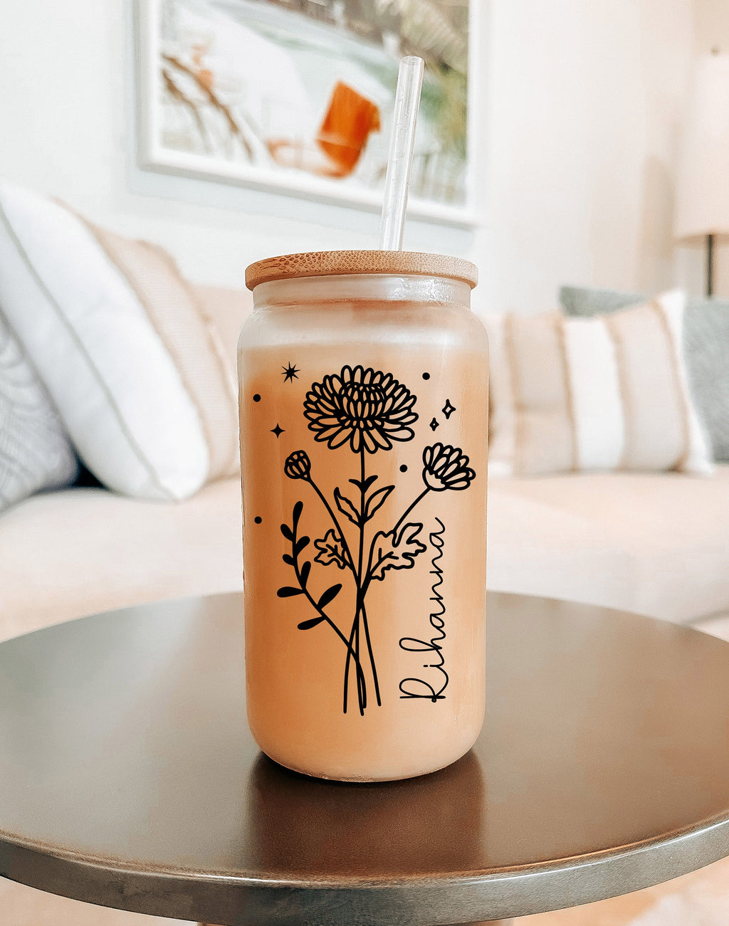 Birth Flower Gift Cup