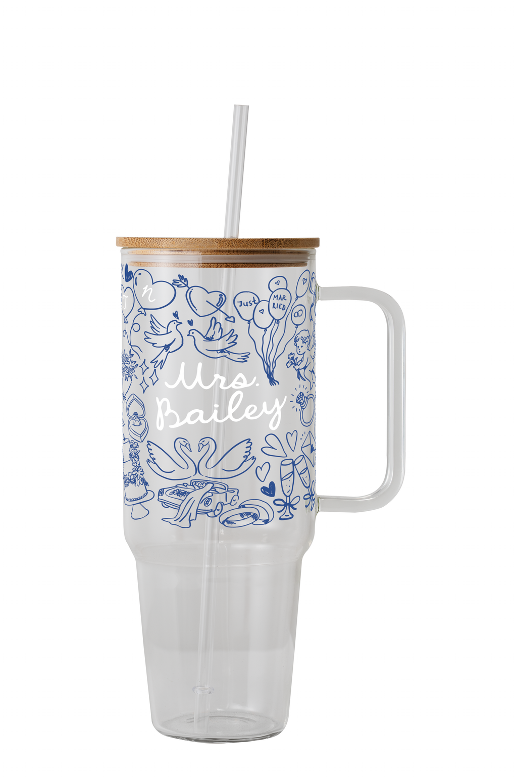 Something Blue Bridal Mug