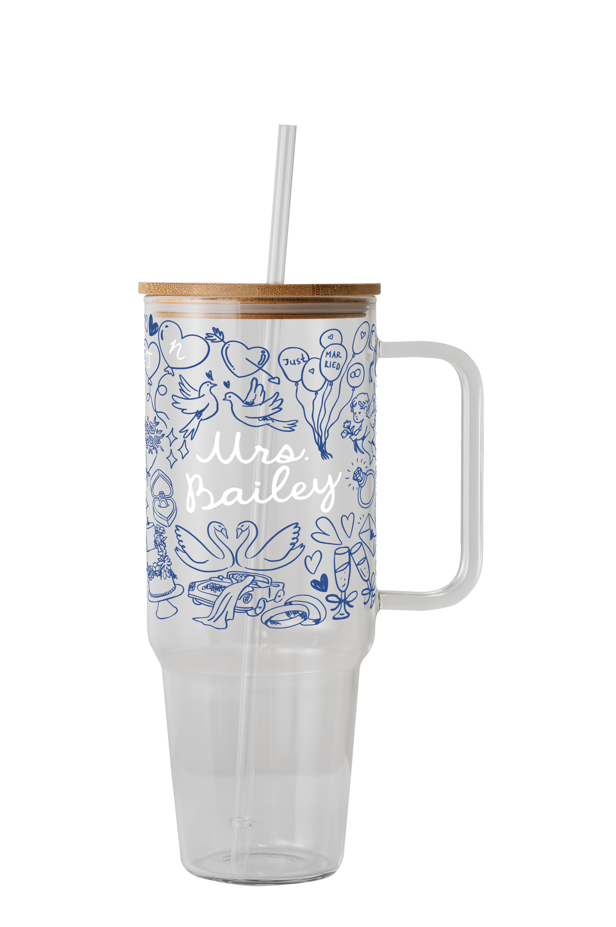 Something Blue Bridal Mug