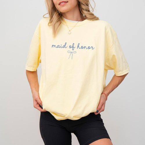 Coquette Bow Bridal Shirt