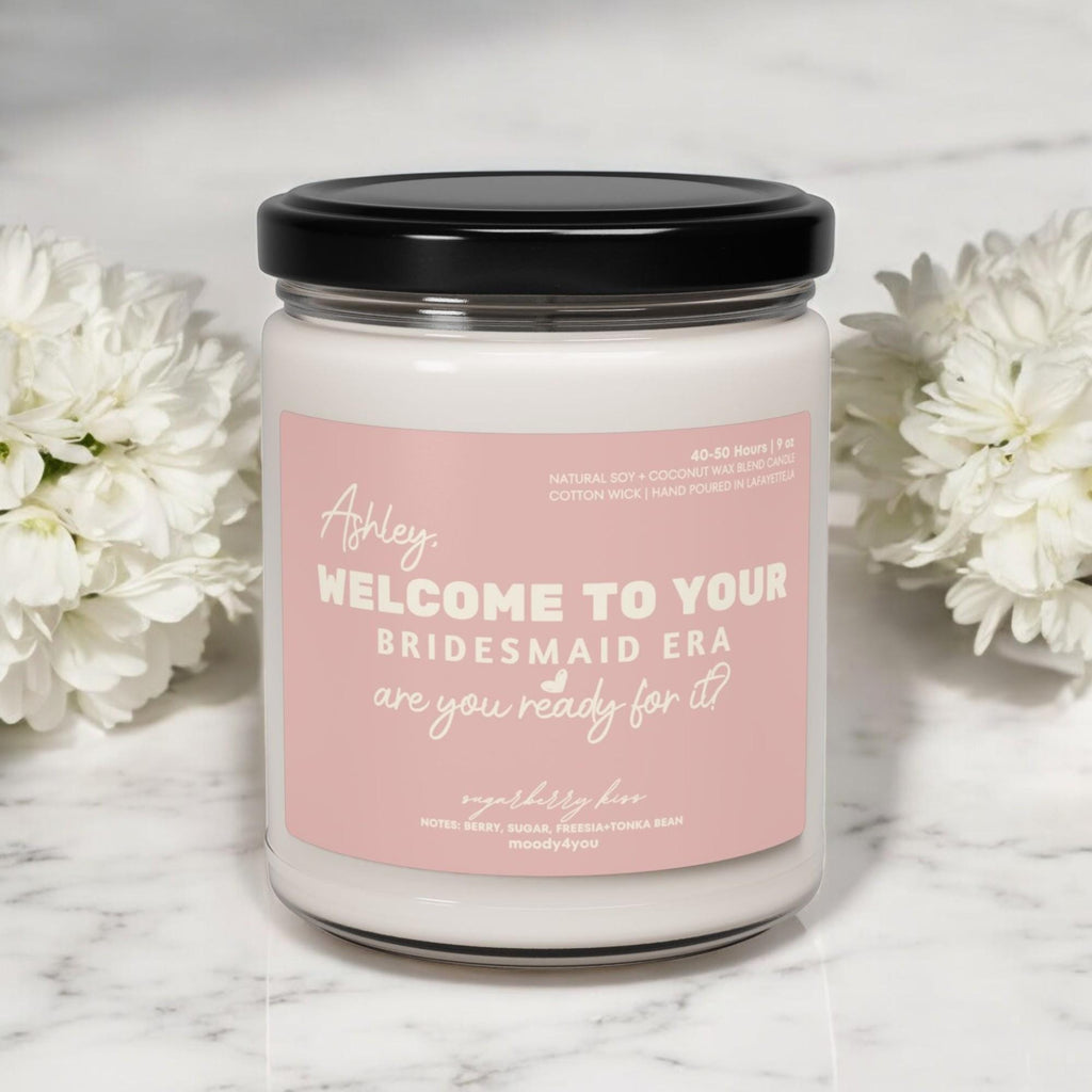 Bridesmaid Proposal Candle