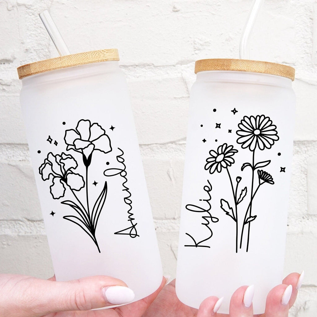 Birth Flower Gift Cup