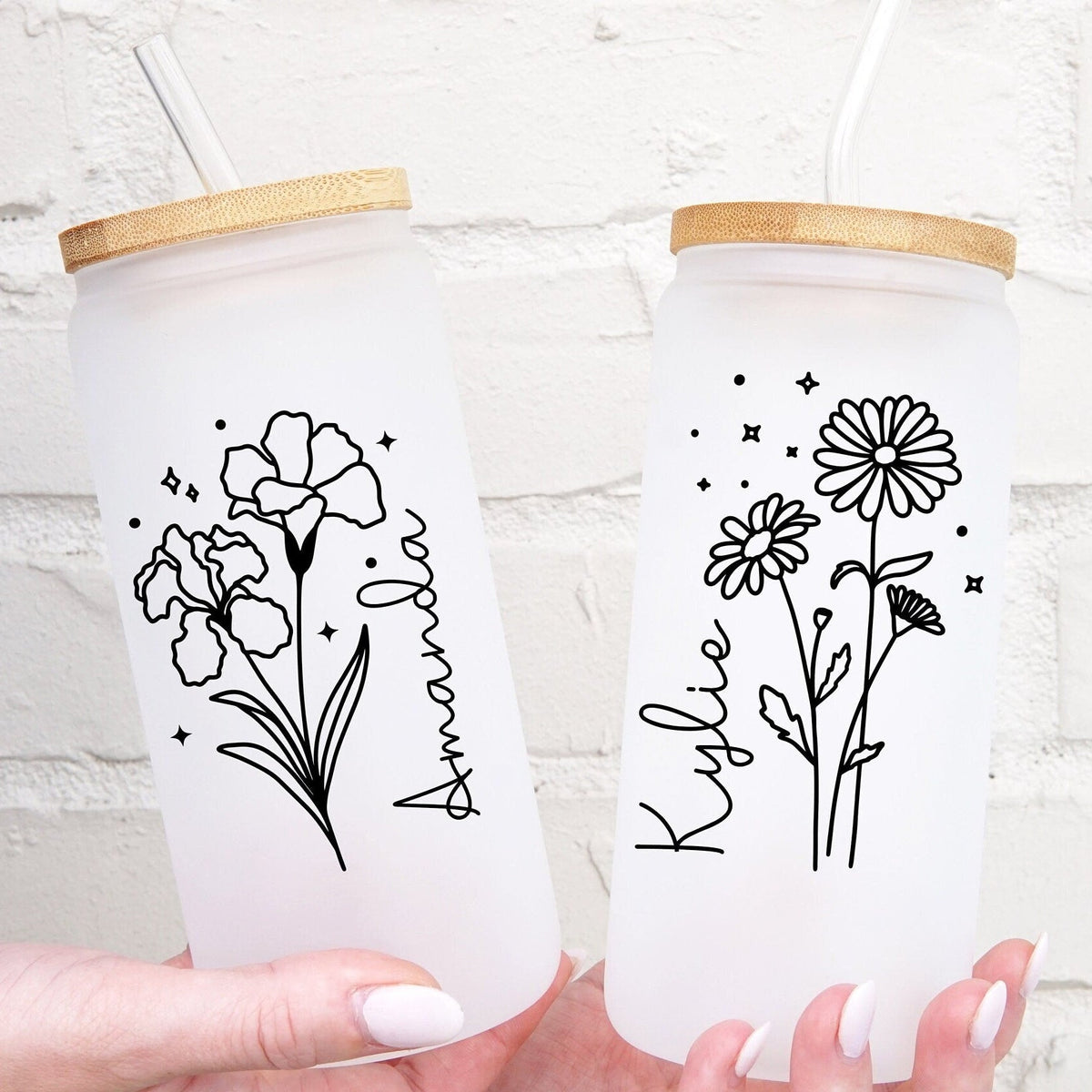 Birth Flower Gift Cup