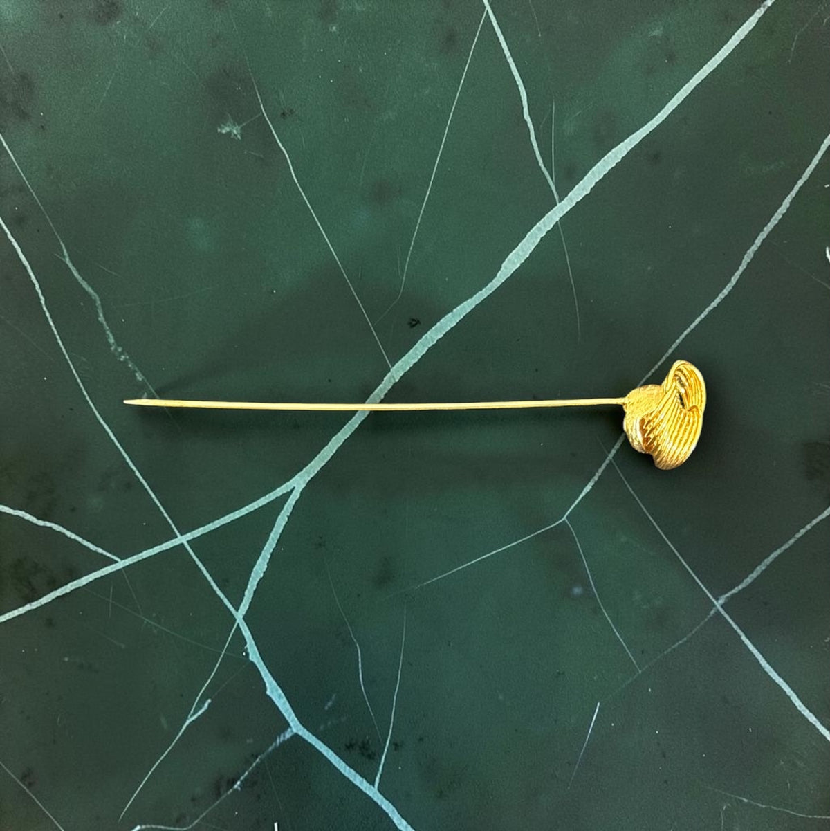 Vintage love knot stick pin, styled