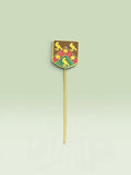Vintage enamel heraldic crest stick pin