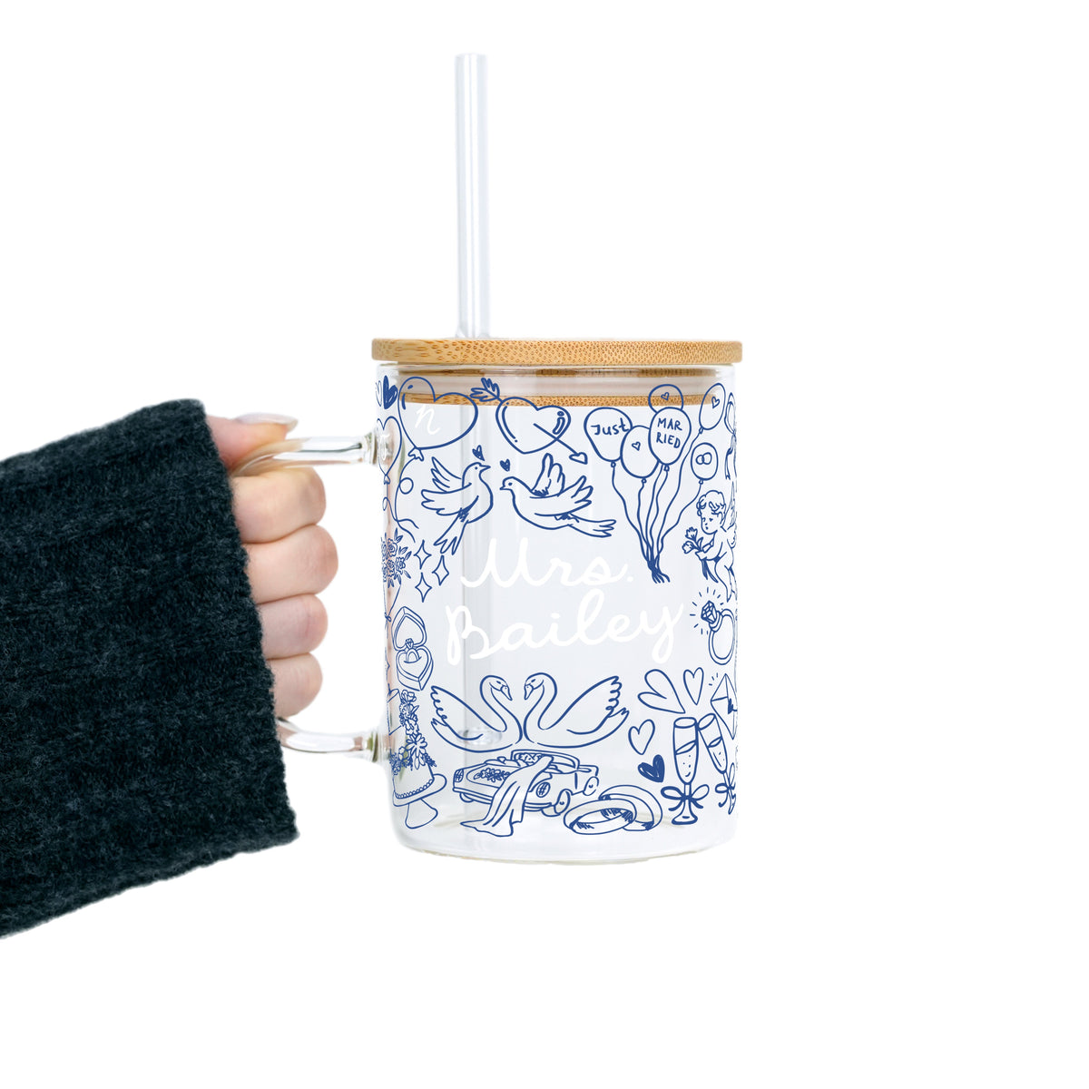 Something Blue Bridal Mug