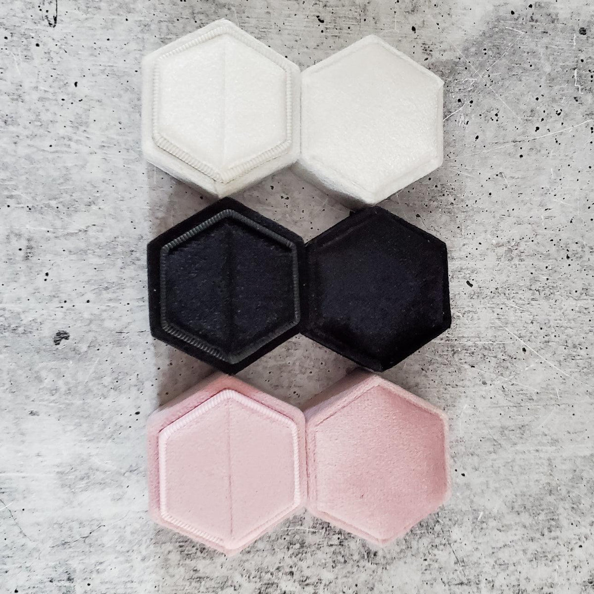 Personalized Velvet Ring Box