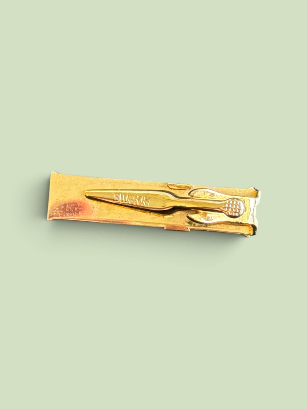 Vintage Swank Slide Ruler Tie Clip
