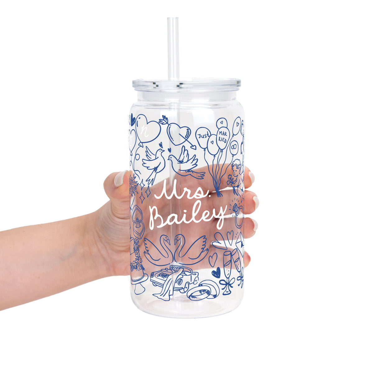 Something Blue Bridal Mug