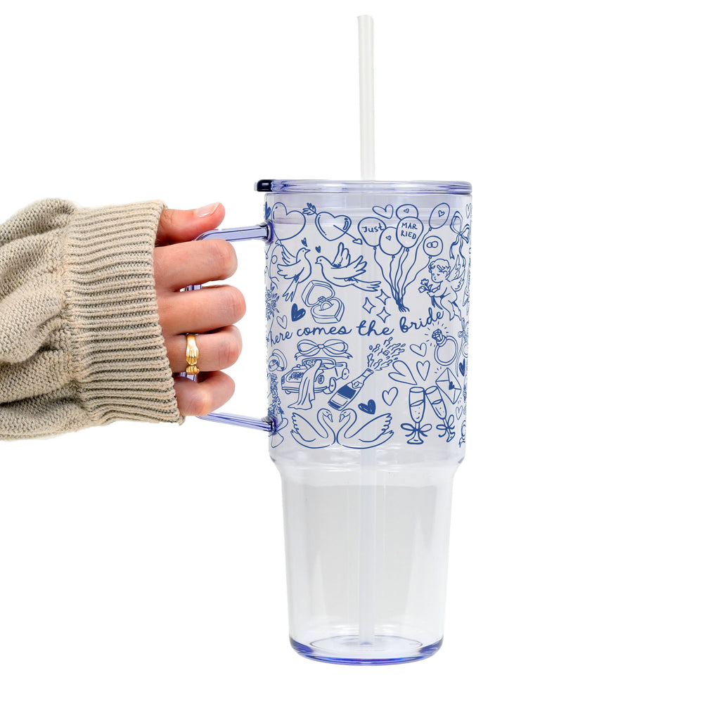 Something Blue Bridal Mug
