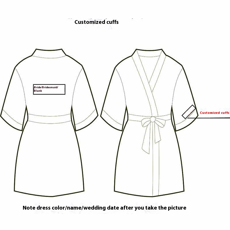 Satin Bridesmaid Robe