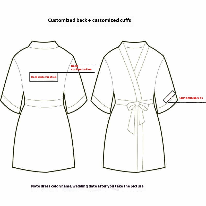 Satin Bridesmaid Robe
