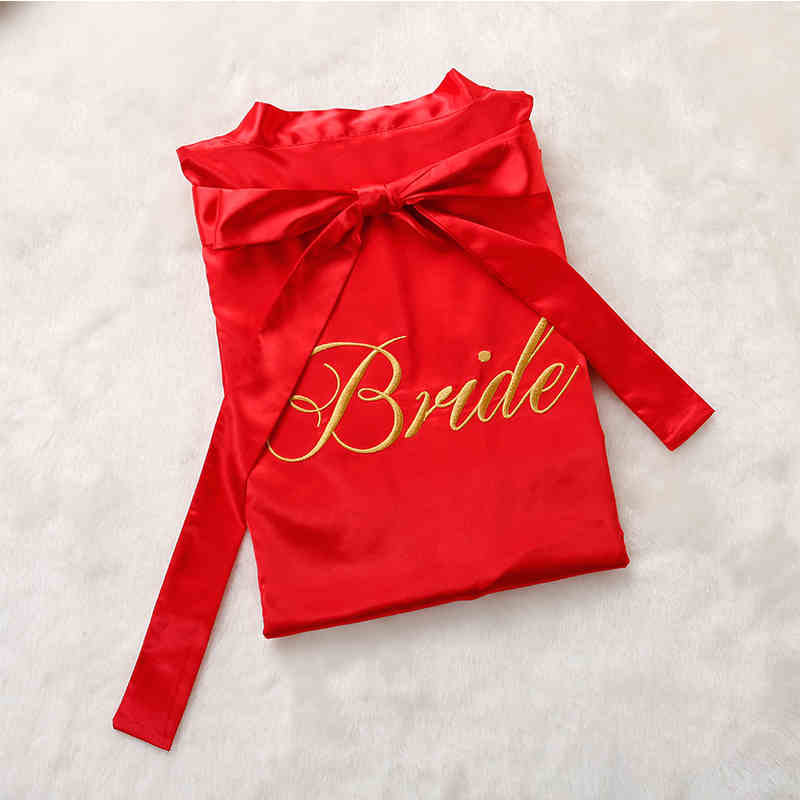 Satin Bridesmaid Robe
