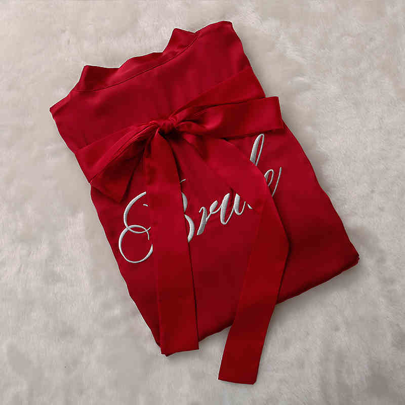 Satin Bridesmaid Robe