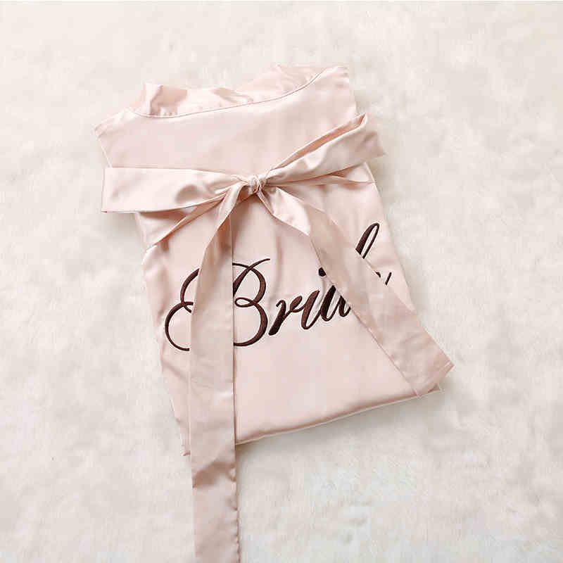 Satin Bridesmaid Robe