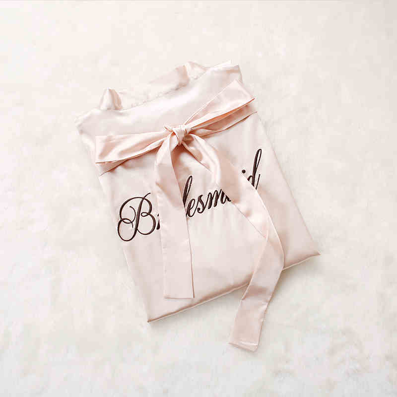 Satin Bridesmaid Robe