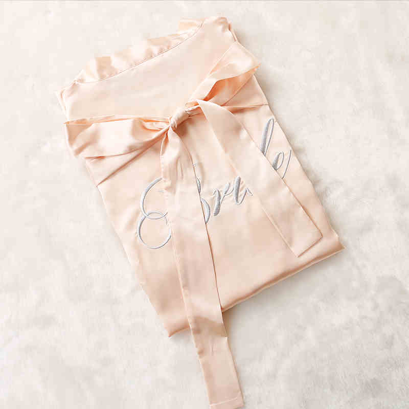 Satin Bridesmaid Robe