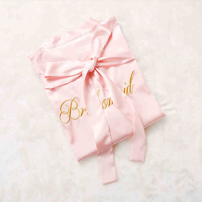 Satin Bridesmaid Robe