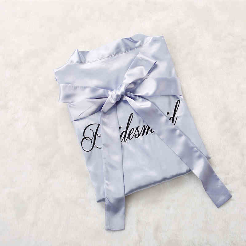 Satin Bridesmaid Robe