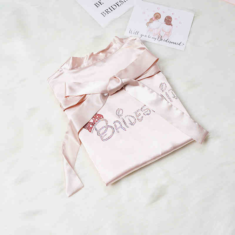 Satin Bridesmaid Robe