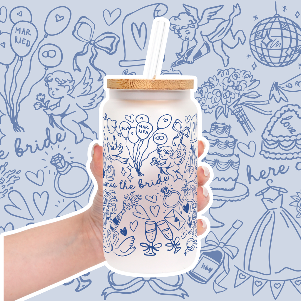 Something Blue Bridal Mug