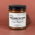Bridesmaid Proposal Candle
