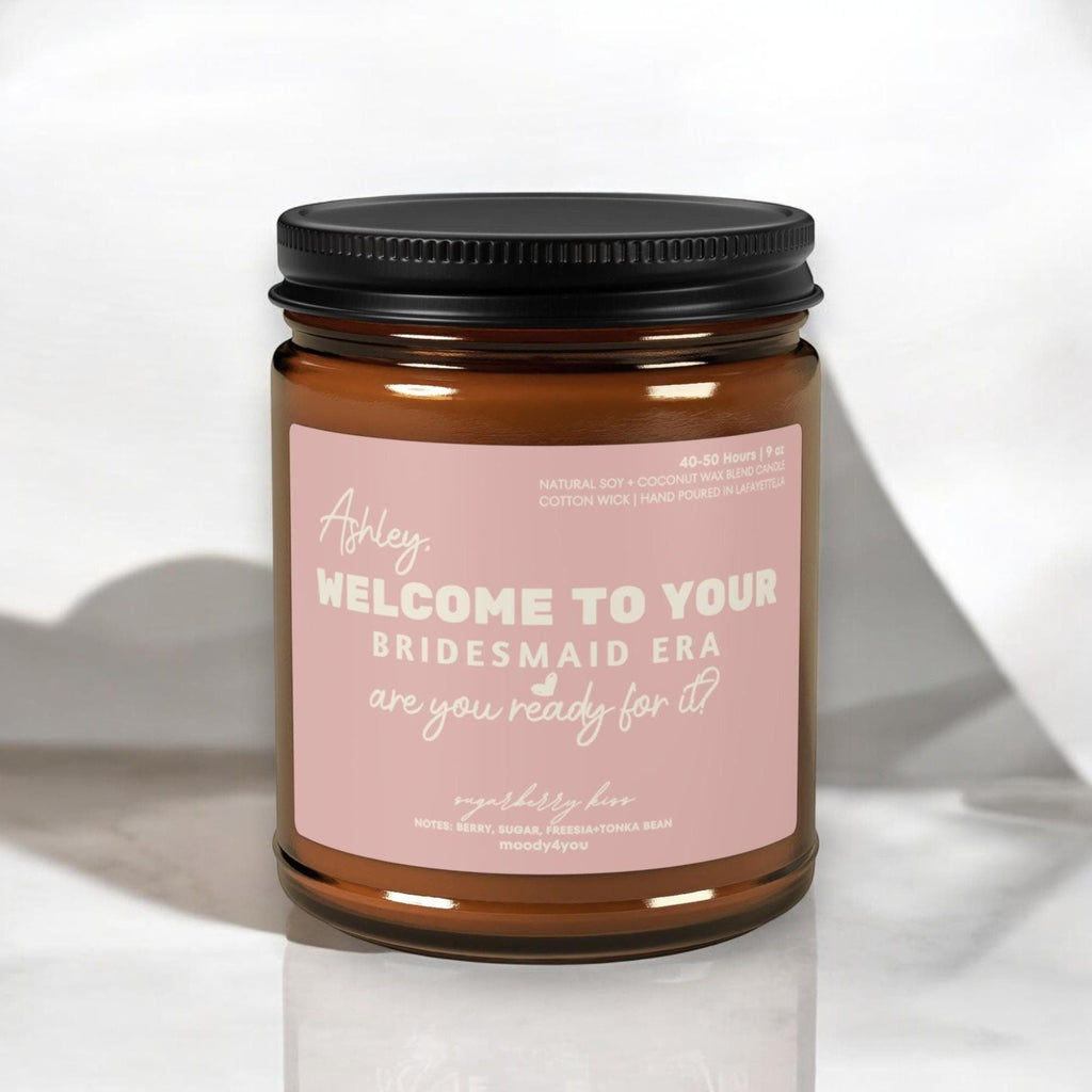Bridesmaid Proposal Candle