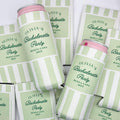 Striped Slim Can Cooler